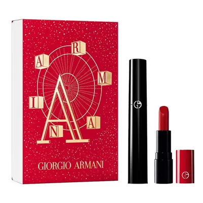 Armani Beauty Eyes to Kill Mascara 10ml Color Lipstick Mini 1.4g #400