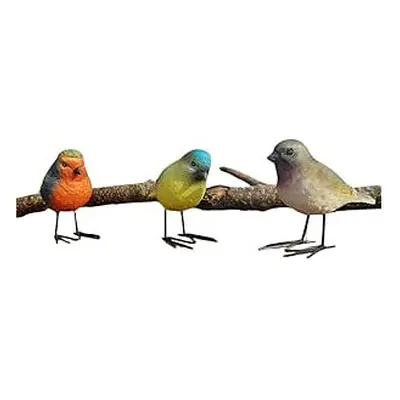 3pc Bird Garden Ornaments