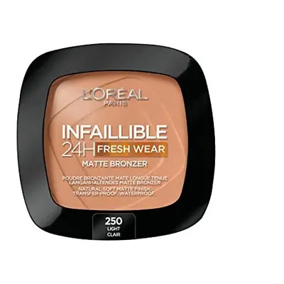 L'OrÃal Paris Soft Matte Bronzer, Longwear, Matte Finish, Waterproof and Transfer-proof, Infall