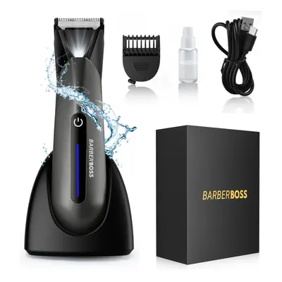 Pubic Hair Trimmer for Men, Body Groomer Men, Mens Ball Shaver, Groin & Body Hair Trimmer, Body 