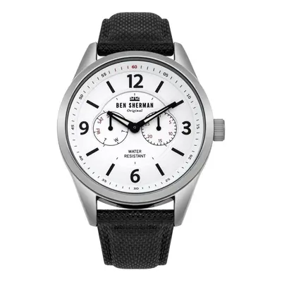 Ben Sherman Mens Multi dial Quartz Watch with Nylon Strap WB069WB