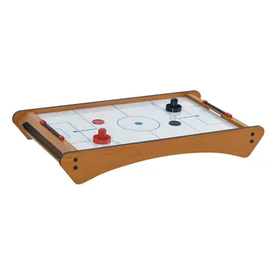 HOMCOM Mini Air Hockey Tabletop Game w/ Pucks Pushers Fan Scoreboard Markings