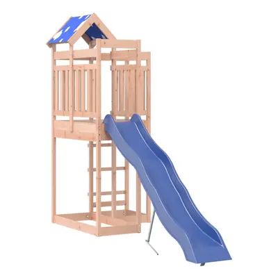 vidaXL Outdoor Playset Garden Playhouse Kids Playground Solid Wood Douglas