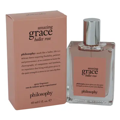 Amazing Grace Ballet Rose by Philosophy Eau De Toilette Spray oz