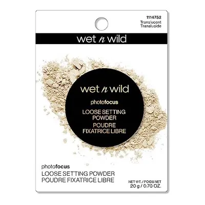 Wet n Wild Loose Setting Powder Photo Focus Loose Finishing Powder Off-White Translucent