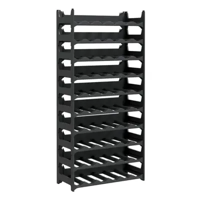 (60 bottle) vidaXL Wine Rack Wine Shelf Whisky Bottle Holder Drinking Rack PP Stackable