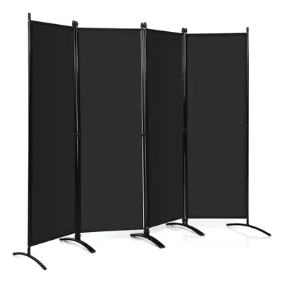 4-Panel Room Divider 173cm Folding Privacy Screen Portable Divider