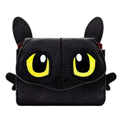 How to Train Your Dragon Toothless Coin and Card Pouch Black