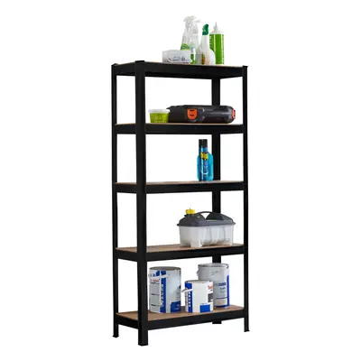 Neo Black Tier Garage Shelving Racking