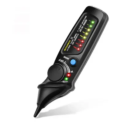 Dual Mode AC Voltage Detector Circuit Tester Non-contact with Flashlight Function