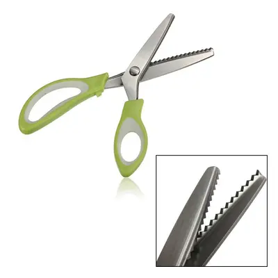 Professional Stainless Steel Pinking Shear Tailor Sew Cloth Making Scissors Tool