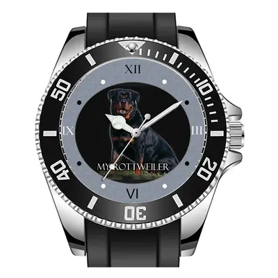 Proud Rottweiler Pet Dog Sporty Unique Stylish Wrist Watch