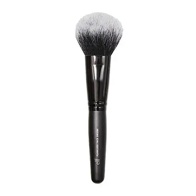 e.l.f. Flawless Face Brush, Vegan Makeup Tool, Flawlessly Contours & Defines, For Powder, Blush 