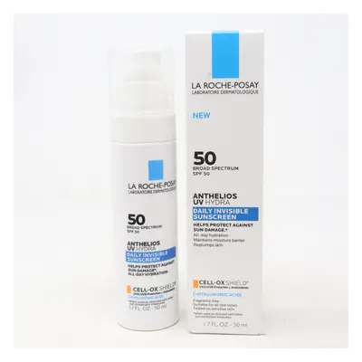 La Roche-Posay Anthelios Uv Hydra Daily Invisible Sunscreen Spf 1.7oz New