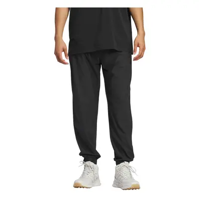 (L, Black) adidas Golf Mens Twist Knit Ultimate Loose Fit Sweatpants Joggers