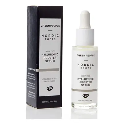 Green People Nordic Roots Hyaluronic Booster Serum, White, ml