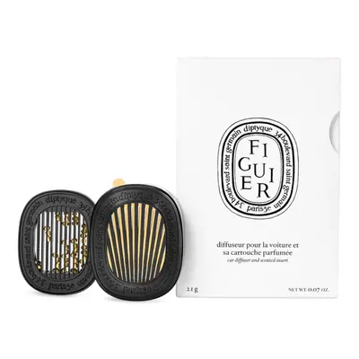 Diptyque - Car Diffuser And Figuier Scented Insert (2.1g)