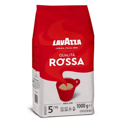 Lavazza, QualitÃ Rossa, Coffee Beans, with Aromatic Notes of Chocolate and Dried Fruit, Arabica 