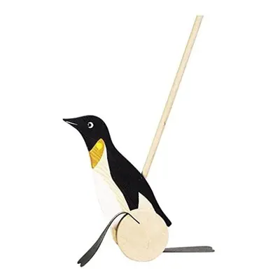 GoKi Wooden Push Along Penguin