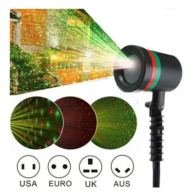 LED Moving Laser Projector Light New Year Christmas Party Outdoor Landscape Lamp