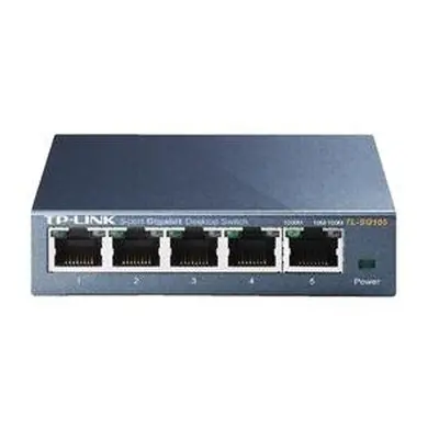 TP-LINK TL-SG105E L2 Gigabit Ethernet (10/100/1000) Black network switch