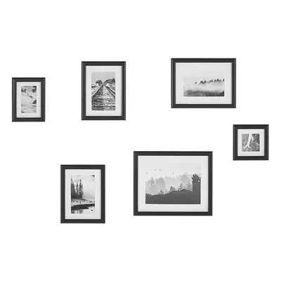 Gallery Wall Set of Black ZINIARE