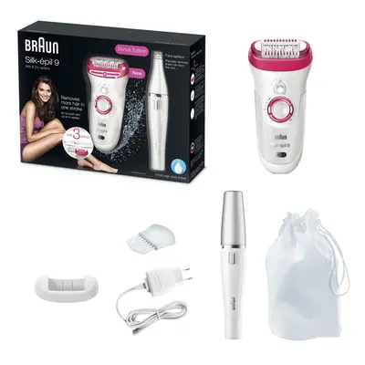 Braun - Silk-Ã©pil 9-538 Bonus edition - Wet & Dry Cordless epilator