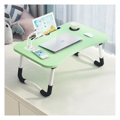 Laptop Desk Foldable Bed Table Portable Multi-Function Lap Bed Tray Table with Storage Drawer an