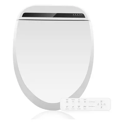 Electronic Smart Bidet Seat Air Drying Self-cleaning Remote Control