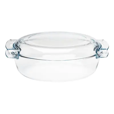 Pyrex Oval Glass Casserole Dish 4.5Ltr - [P591]