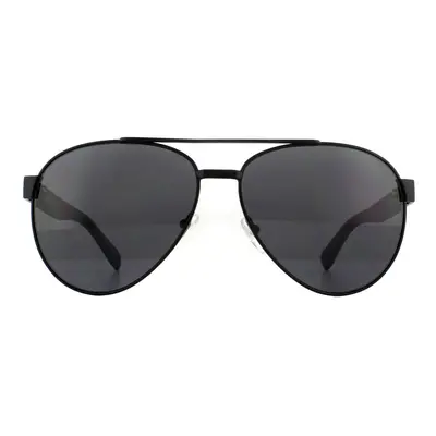 Lacoste Sunglasses L185S Matte Black Grey