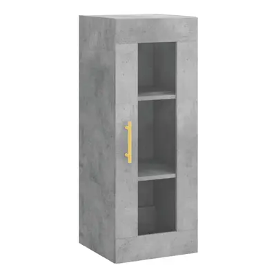 (concrete grey) vidaXL Wall Mounted Cabinet Bathroom Cabinet Storage Cabinet Cupboard White