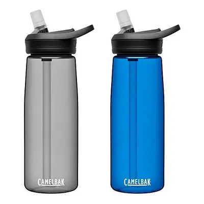 CamelBak eddy+ BPA Free Water Bottle oz, 2-Pack, Charcoal / Oxford