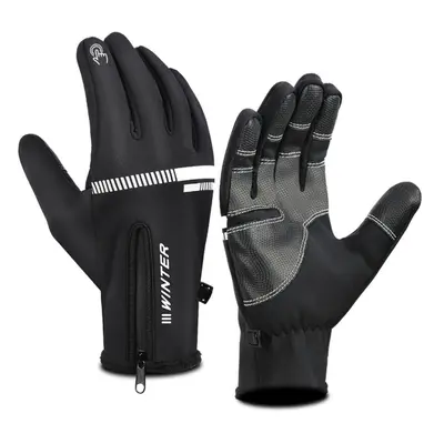 (XL) Touch Screen Winter Warm Gloves Mitten Windproof Waterproof Thermal