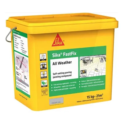 Sika Fastfix All Weather Joint Compound Deep Grey - 14kg [SKFFIX14GY]