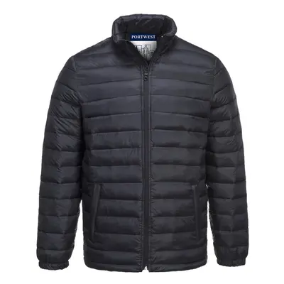 (M, Black) Portwest Mens Aspen Baffled Padded Jacket