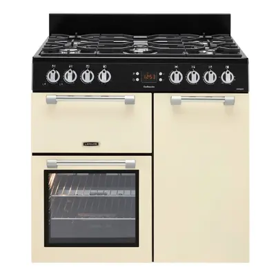 LEISURE Cookmaster CK90G232C Gas Range Cooker - Cream, Cream