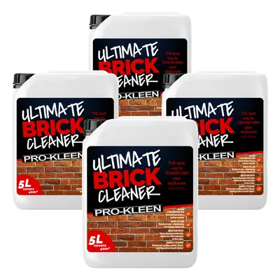 (4) Pro-Kleen Brick Cleaner 5L