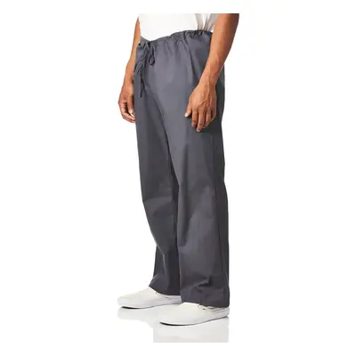 Dickies Men's EDS Signature Unisex Drawstring Scrub Pant Pewter Larg