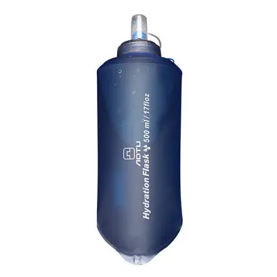 (Blue) 500ML Collapsible Water Bottle Free BPA Foldable Leakproof SoftBottle Water Bladder TPU T