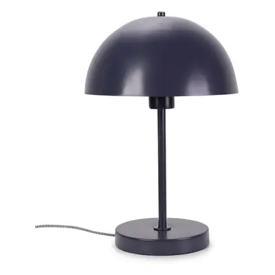 ValueLights Stassi Dark Navy Mushroom Dome Metal Table Lamp Light