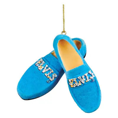 Kurt Adler EP2906 Elvis Presley Blue Suede Shoes Christmas Ornament