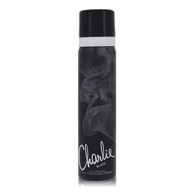 Charlie Black by Revlon Body Fragrance Spray 2.5 oz