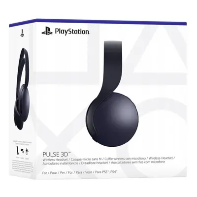 Sony Pulse 3D Wireless Headset Midnight Black Play Station