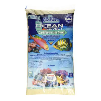 CaribSea Ocean Direct Natural Live Sand Coral Reef Aquarium Marine Fish Tank 40lb