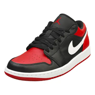 (8.5) Nike Air Jordan Low Mens Fashion Trainers in Black Red