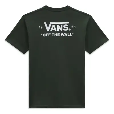 (S, Forest) Vans Mens Essentials Short Sleeve Crew Neck Cotton T-Shirt Top Tee