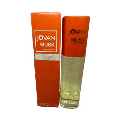 jovan musk for women eau de toilette 100ml imperfect box