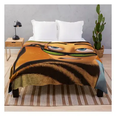 Fleece Throw Blanket Bee Movie Barry Benson Meme for Sofa Couch Kids x Inches