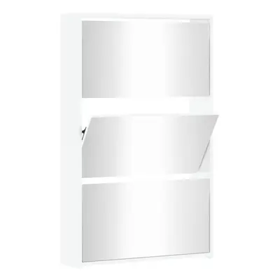 (High gloss white, x x 102.5 cm (W x D x H)) Shoe Cabinet Storage Organiser Rack Stand Multi Col